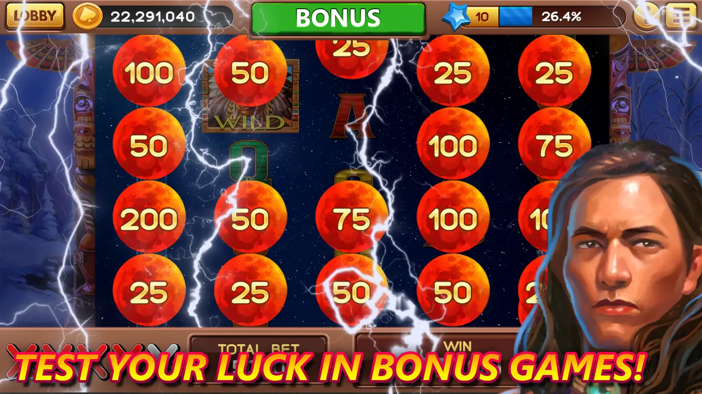 Social Casino Slots themed machine