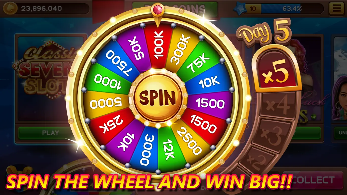 Social Casino Slots bonus game in action